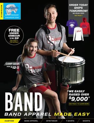 2017 Ares Sportswear Band Catalog