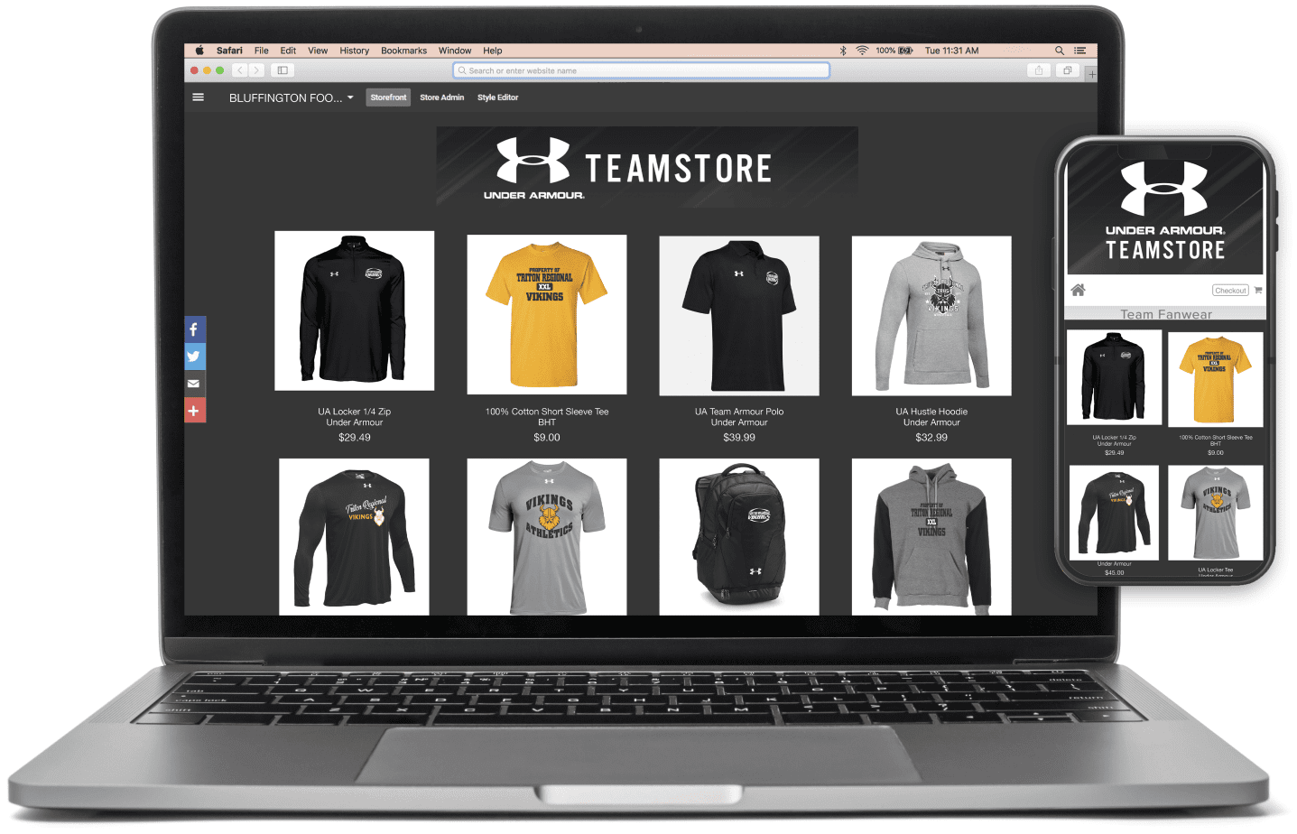 Team store