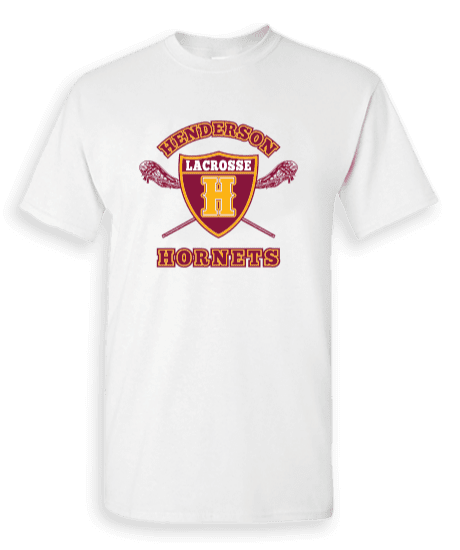 Henderson Hornets Lacrosse Tee Henderson Hornets Lacrosse Tee