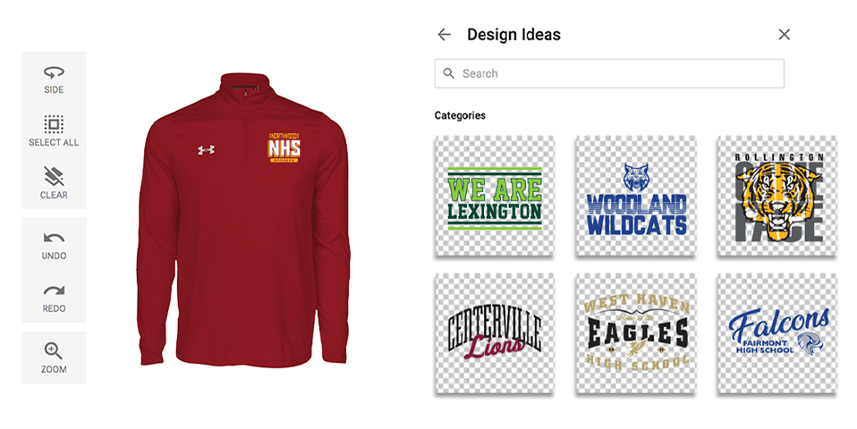 Custom T-shirt Templates