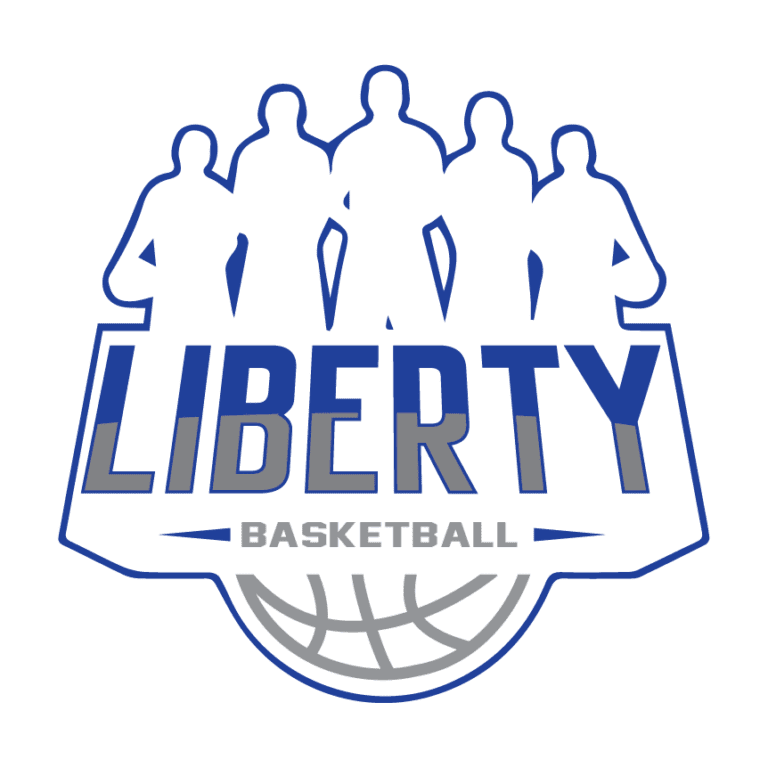Liberty Basketball Navy and Gray