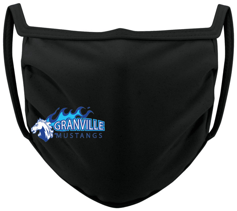 Custom Mask Granville Mustangs