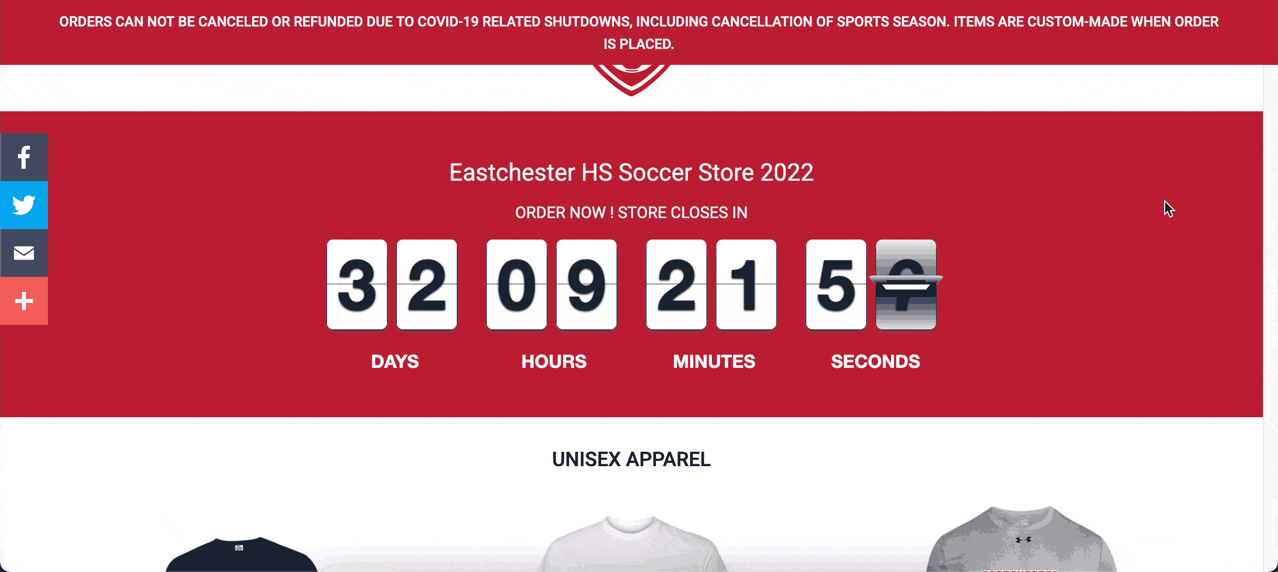 Soccer Team Store