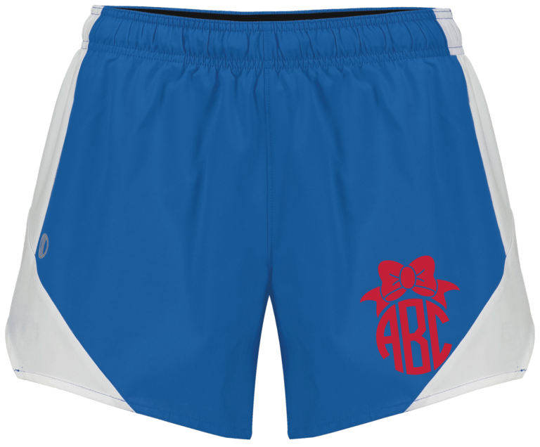 Holloway Blue and White Shorts ABC Cheer