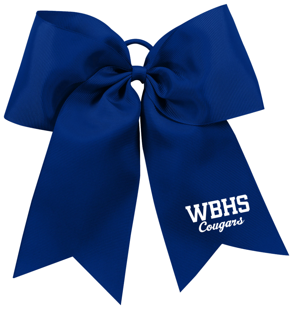 Augusta Cheer Bow WBHS Cougars
