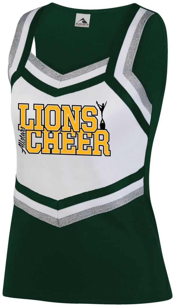 AUGUSTA CHEERLEADING UNIFORMS LIONS CHEERY