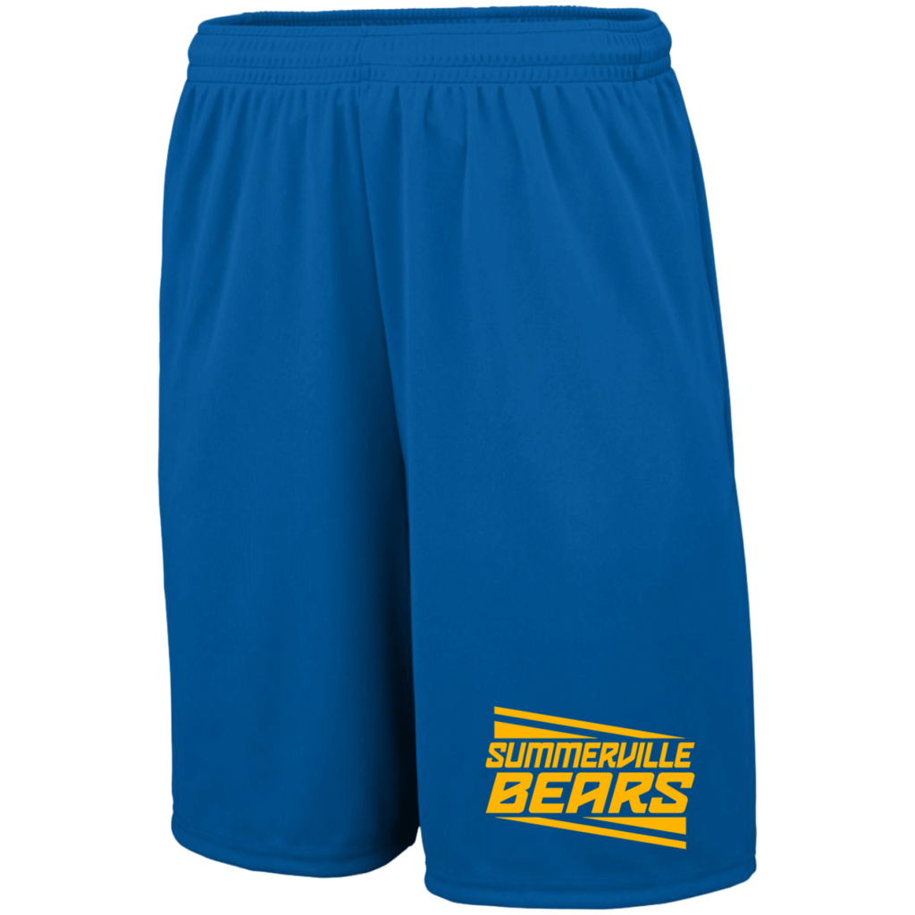 Summerville Bears Blue Augusta Pocket Shorts