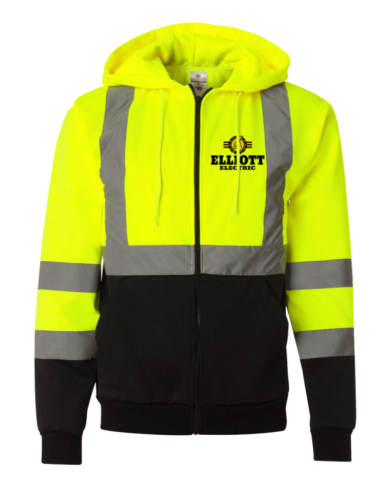 ANSI Class 2 hi vis Hoodies