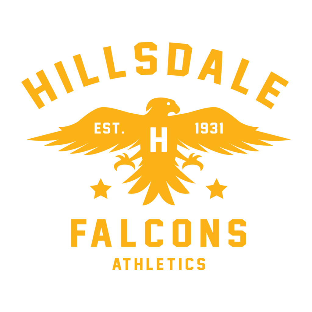 Hillsdale Falcons Athletics School Logo