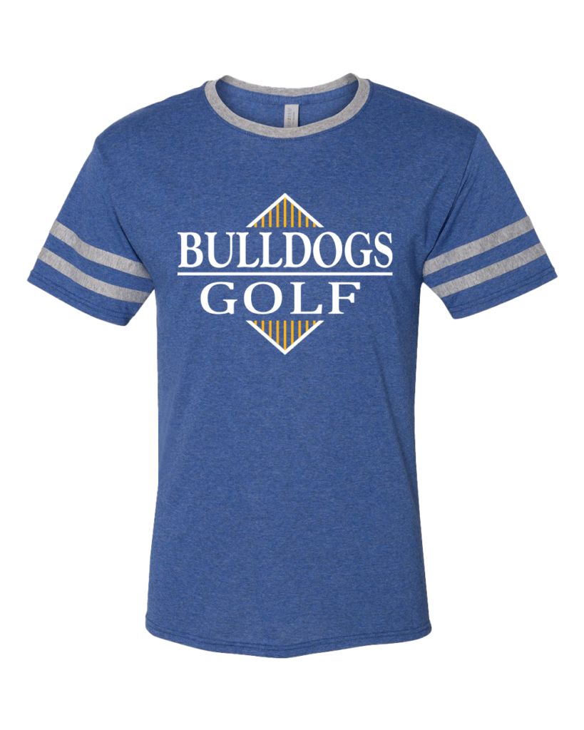 Blue Jerzees Varisty T-Shirt Bulldogs Golf