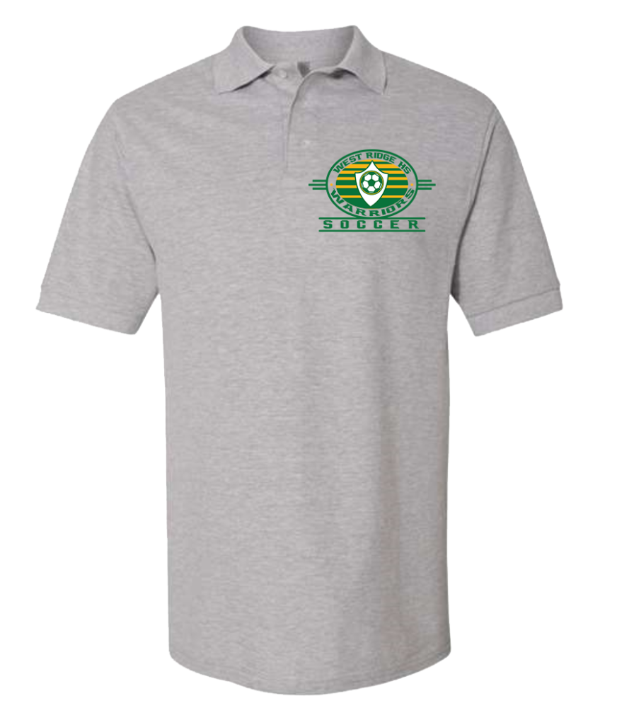 100% Ringspun Cotton Piqué Polo Heather Jerzees Polo